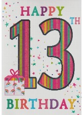 Happy 13th Birthday